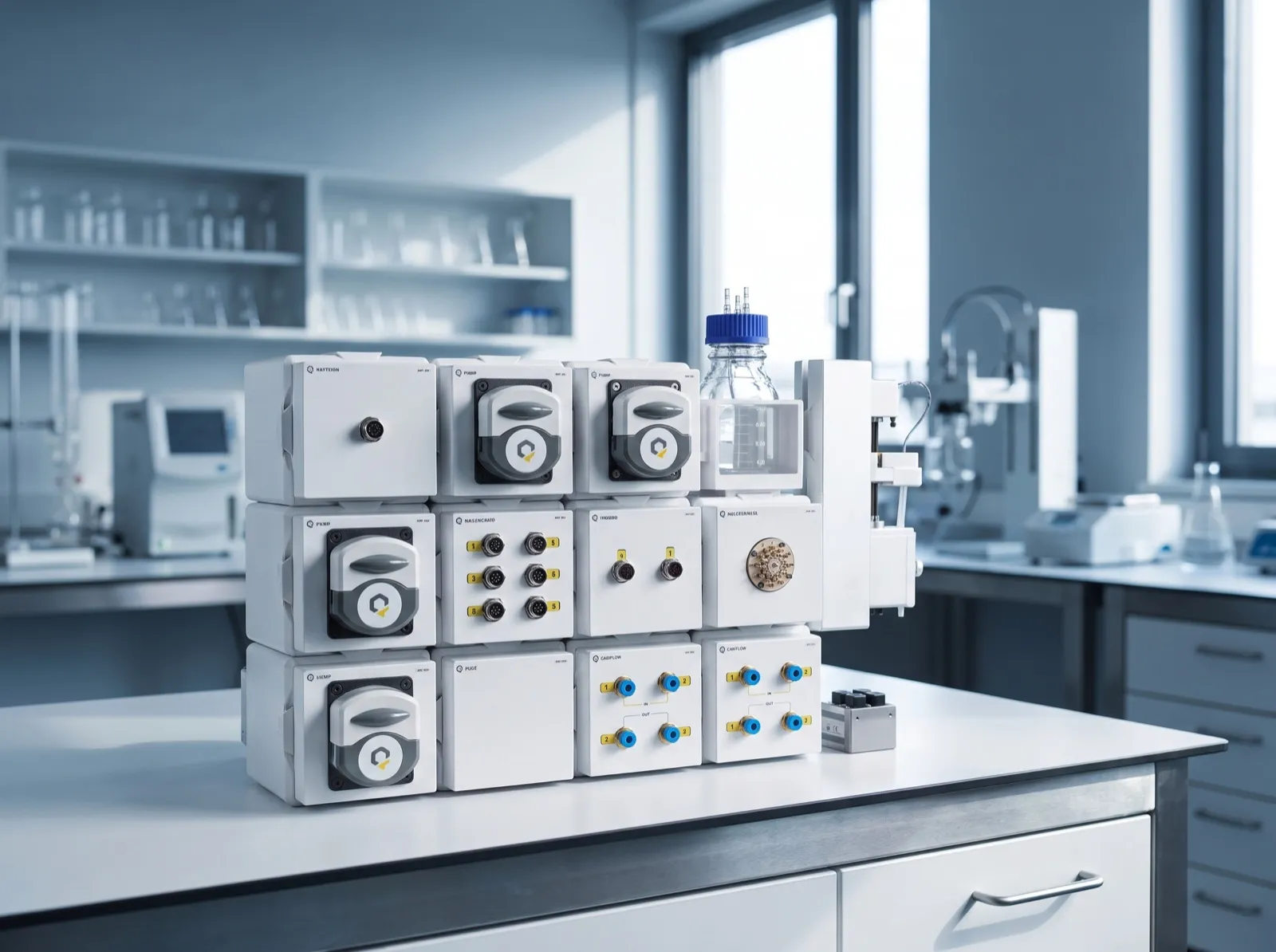 Biotech & Pharma — software-defined liquid handling