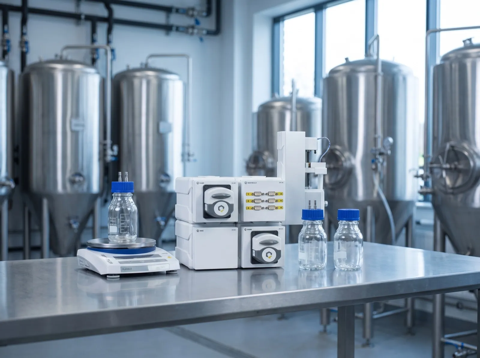 Food Tech & Brewing — software-defined liquid handling