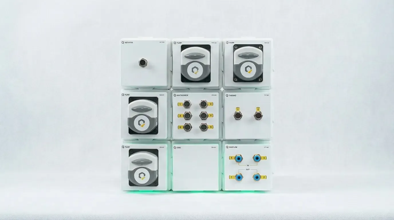 New setup that enables long-term cell cultures in perfusion mode